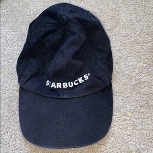 Black starbucks hat